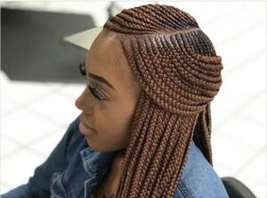 braided carrot hairstyle