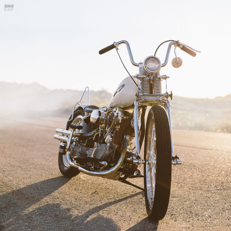 White Knuckle Knucklehead Bobber by KC Kawano