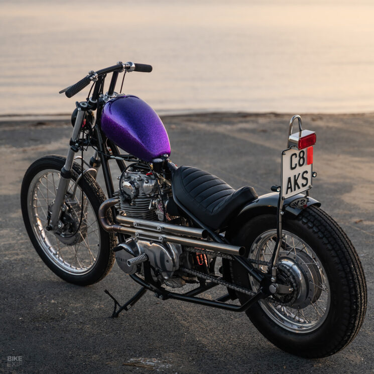 Yamaha XS650 chopper by Mike Dodd