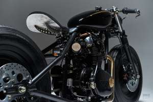 A Yamaha XS650 bobber from Eastern Spirit Garage of Poland