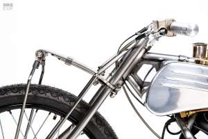 A Ducati Monster bobber from Machine 1867