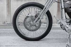 2001 Harley-Davidson Softail Deuce chopper by One Way Machine