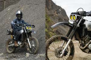 Yamaha WR155R scrambler by Solace Motorcycles
