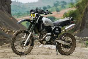 Yamaha WR155R scrambler by Solace Motorcycles